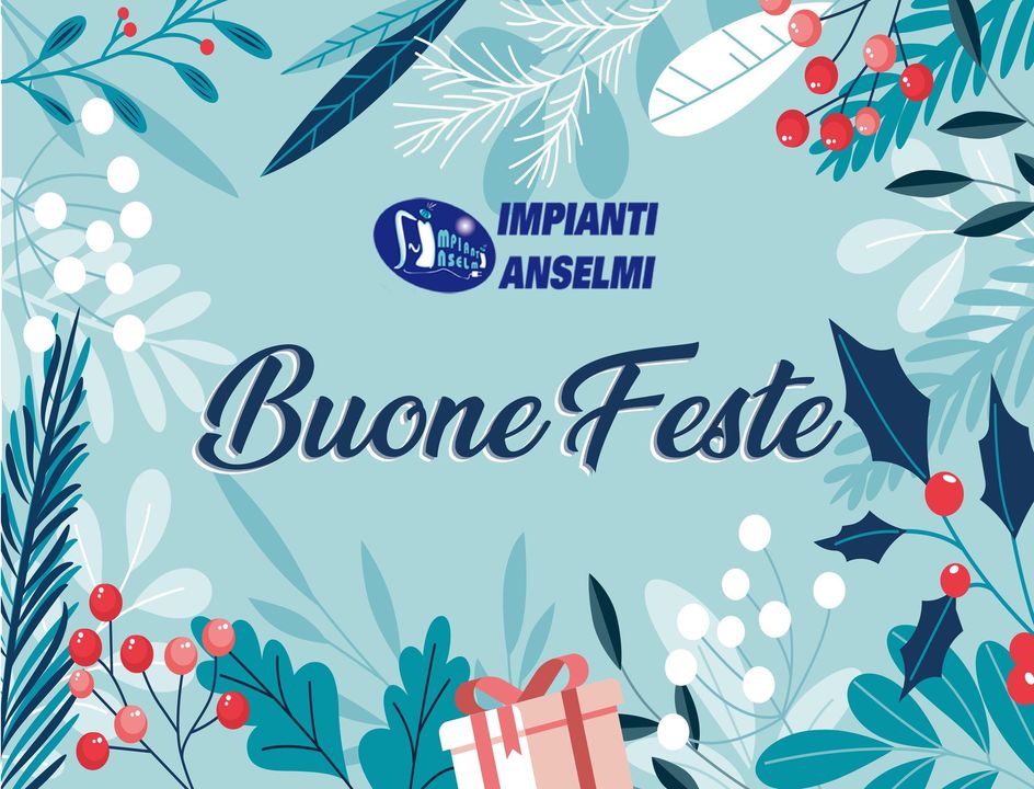 Impianti Anselmi augura a tutti buone #feste!! 🎄🎁🎅🍾🥂🎉

Un altro anno