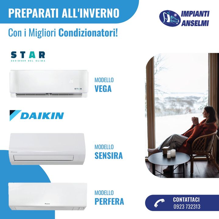Condizionatori Daiken e Star 🎇

Preparatevi a un comfort ottimale! Con